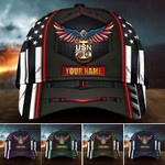 Premium U.S Veteran Cap 3D Multicolor Personalized | Ziror
