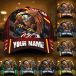 Premium Eagle Veteran Cap 3D Multicolor Personalized | Ziror