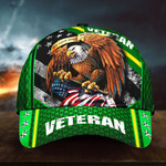 Premium Eagle U.S Veteran Cap 3D Multicolor
