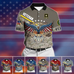Premium U.S Multiple Service Veteran Polo Shirt PVC040301