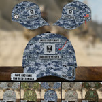 Unique Personalised U.S Multiple Service Veteran 3D Cap PVC030303