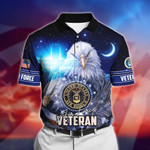 Premium U.S Multiple Service Veteran Polo Shirt PVC210302