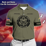 Premium Personalised U.S Multiple Service Veteran Polo Shirt PVC070303