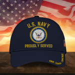 Premium U.S Multiple Service Veteran Embroidery Cap PVC220402