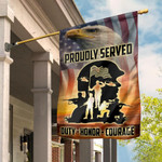 Proud Veteran Indepedence Day Vertical Flag MH020610