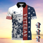 Premium U.S Multiple Service Veteran Hawaii Shirt PVC260402