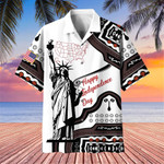 Premium Happy Independence Day Hawaii Shirt PVC200601