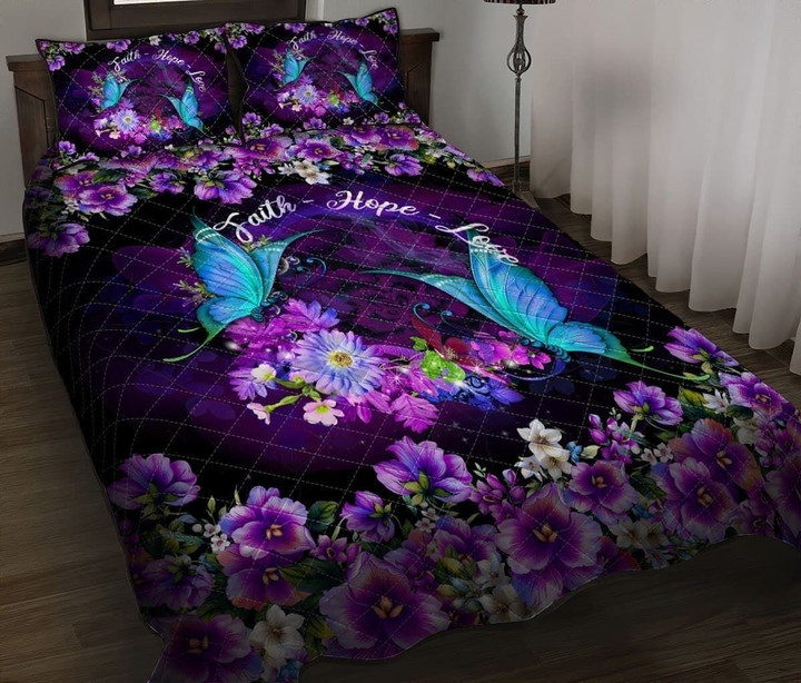 Premium Unique Butterfly Lover Bedding Set Ultra Soft and Warm LTAVT300302DS