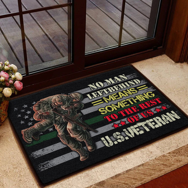 No Man Left Behind U.S.Veteran Doormat TVN190203