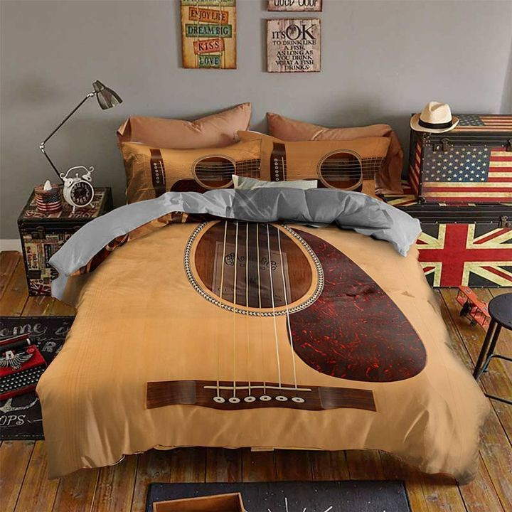 Premium Unique Guitar Lover Bedding Set Ultra Soft and Warm LTADD160101DS