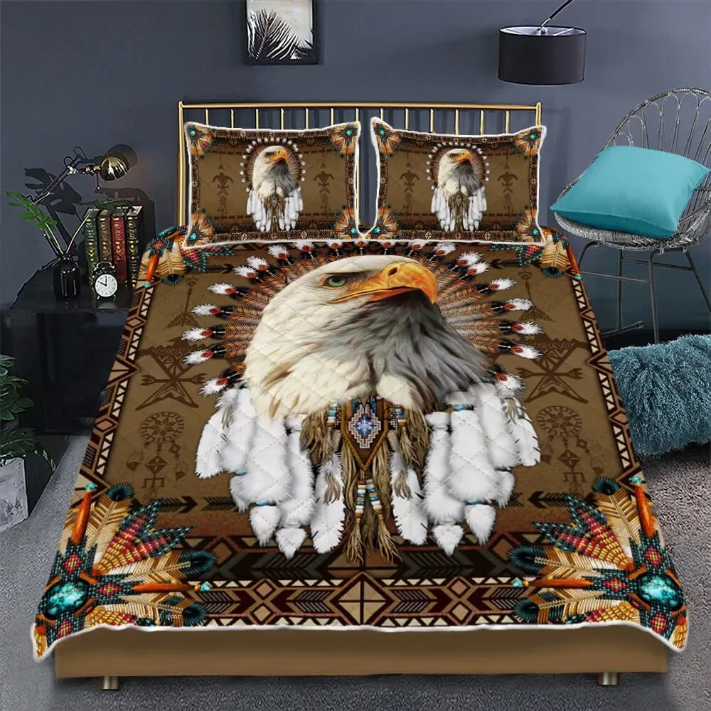 Premium Unique Native Eagle Bedding Set Ultra Soft and Warm KV090411DS