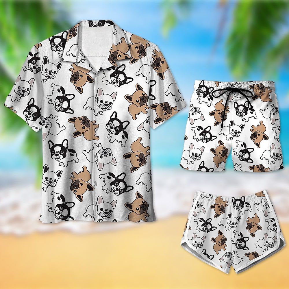 Premium Unique Pitbull Pattern Hawaii Shirt 3D All Over Printed NVN120806MT