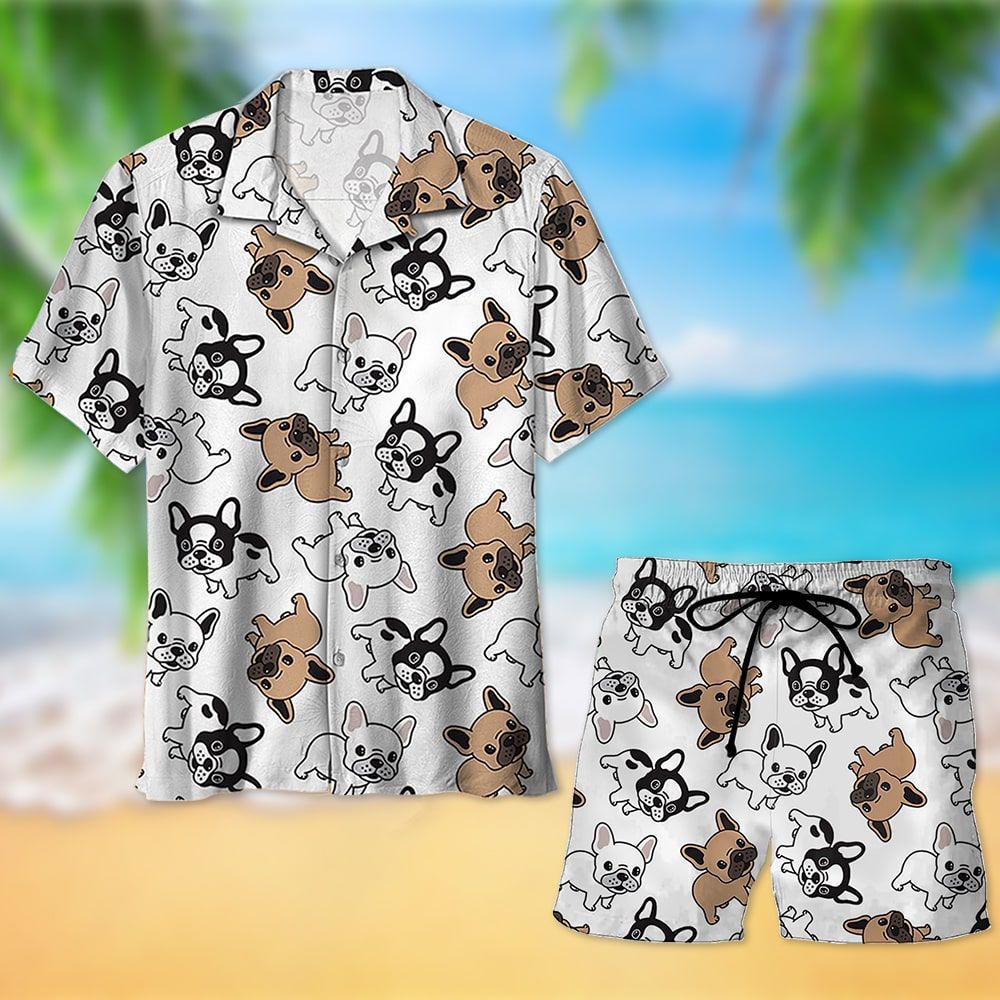 Premium Unique Pitbull Pattern Hawaii Shirt 3D All Over Printed NVN120806MT