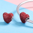 The Rose Heart Charm