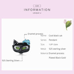 Cool Black Cat Charm