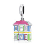 Colourful House Dangle Charm