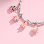 Creative Animal Pig Theme Dangle Charm Collection