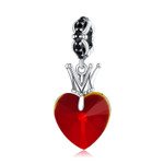 Crown Heart Charm
