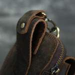 Retro Leather Belt Bag
