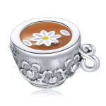 Flower Teacup Charm