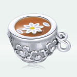 Flower Teacup Charm