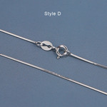 S925 Sterling Silver Necklace Collection Multi Options