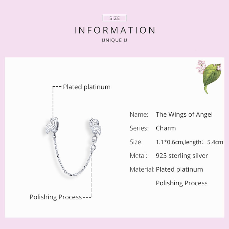 The Wings of Angel Safety Chain