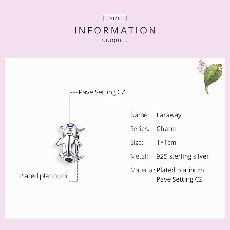 Faraway Spacer Charm