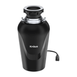 Kraus WasteGuard Continuous Feed Garbage Disposal With 3/4 Horsepower Ultra-Quiet Motor