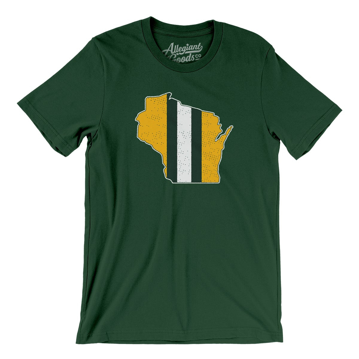 Wisconsin Helmet Stripes Men/Unisex T-Shirt