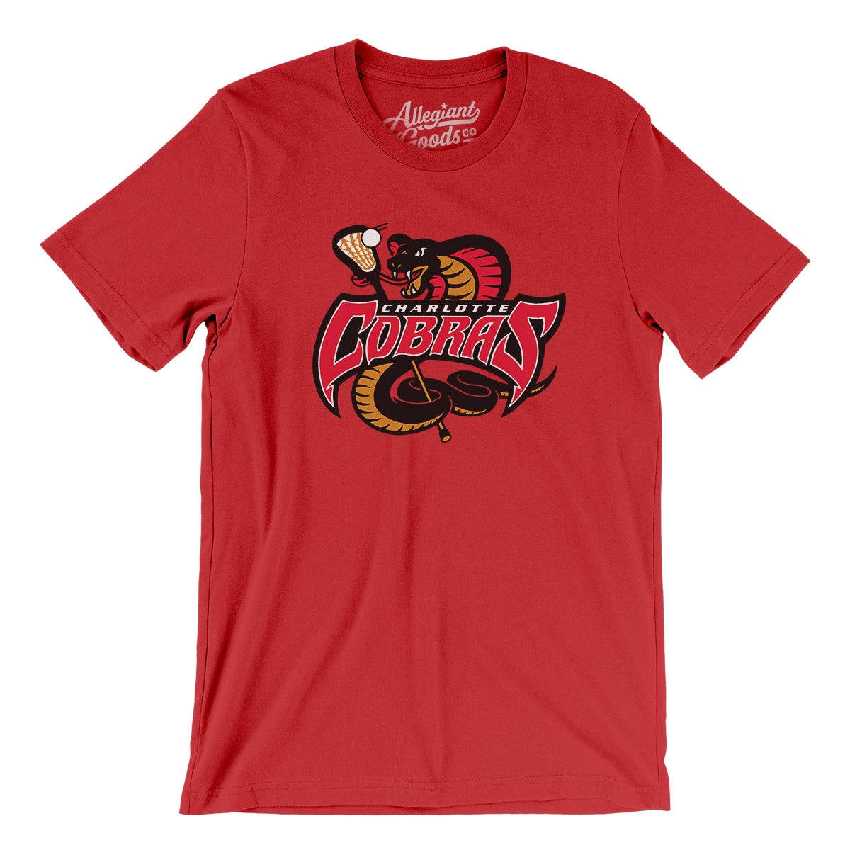 Charlotte Cobras Lacrosse Men/Unisex T-Shirt