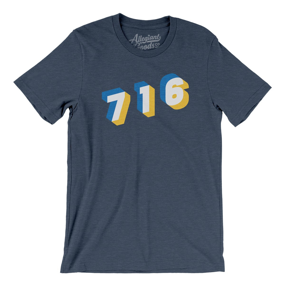 Buffalo 716 Area Code Men/Unisex T-Shirt