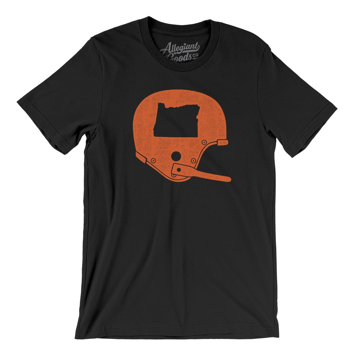 Oregon Vintage Football Helmet Men/Unisex T-Shirt