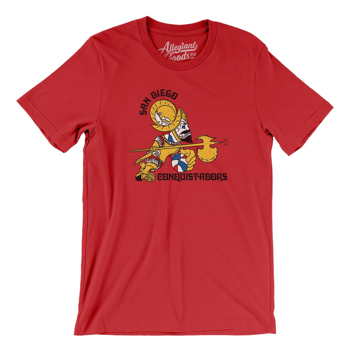 San Diego Conquistadors Basketball Men/Unisex T-Shirt