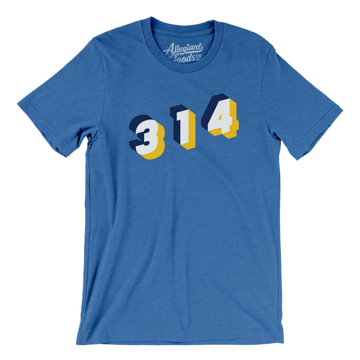 St. Louis 314 Area Code Men/Unisex T-Shirt