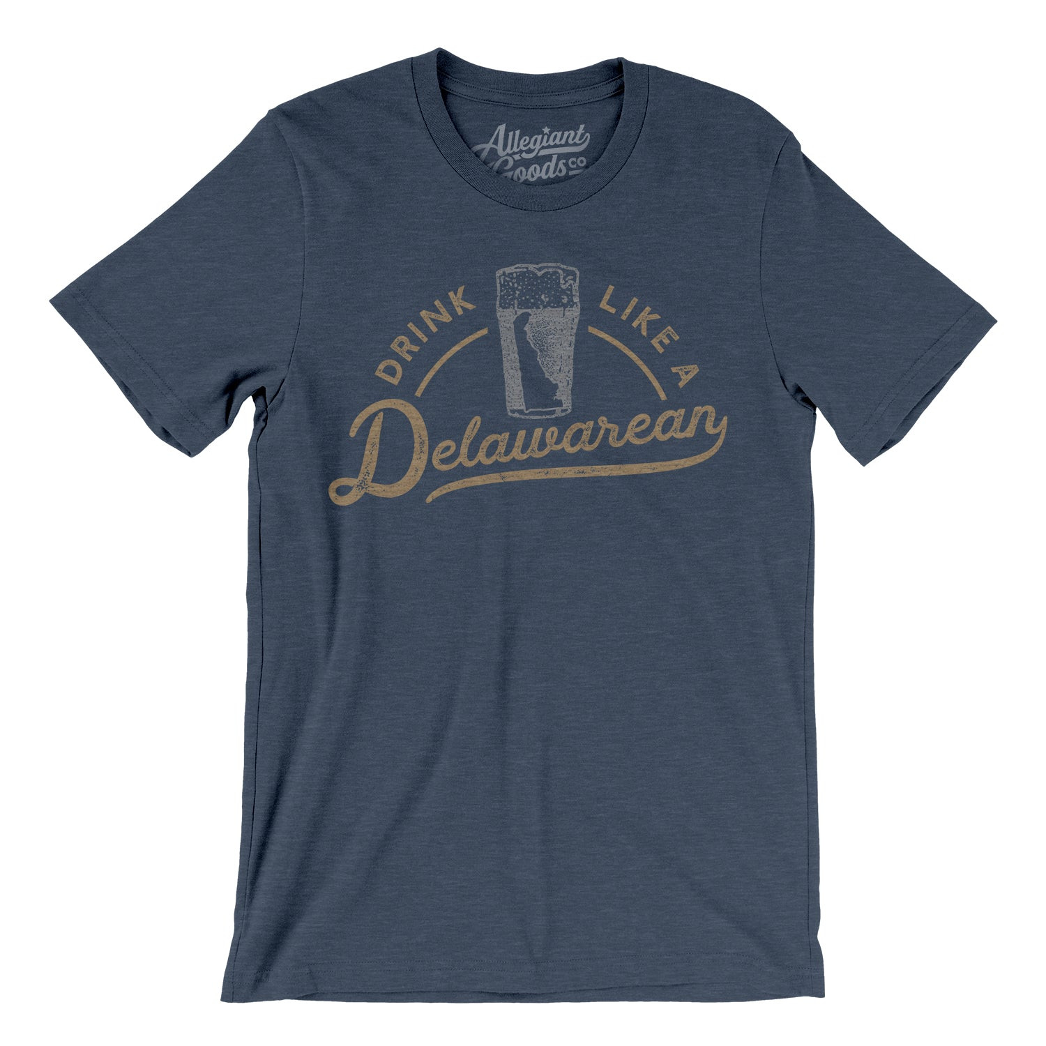 Drink Like A Delawarean Men/Unisex T-Shirt