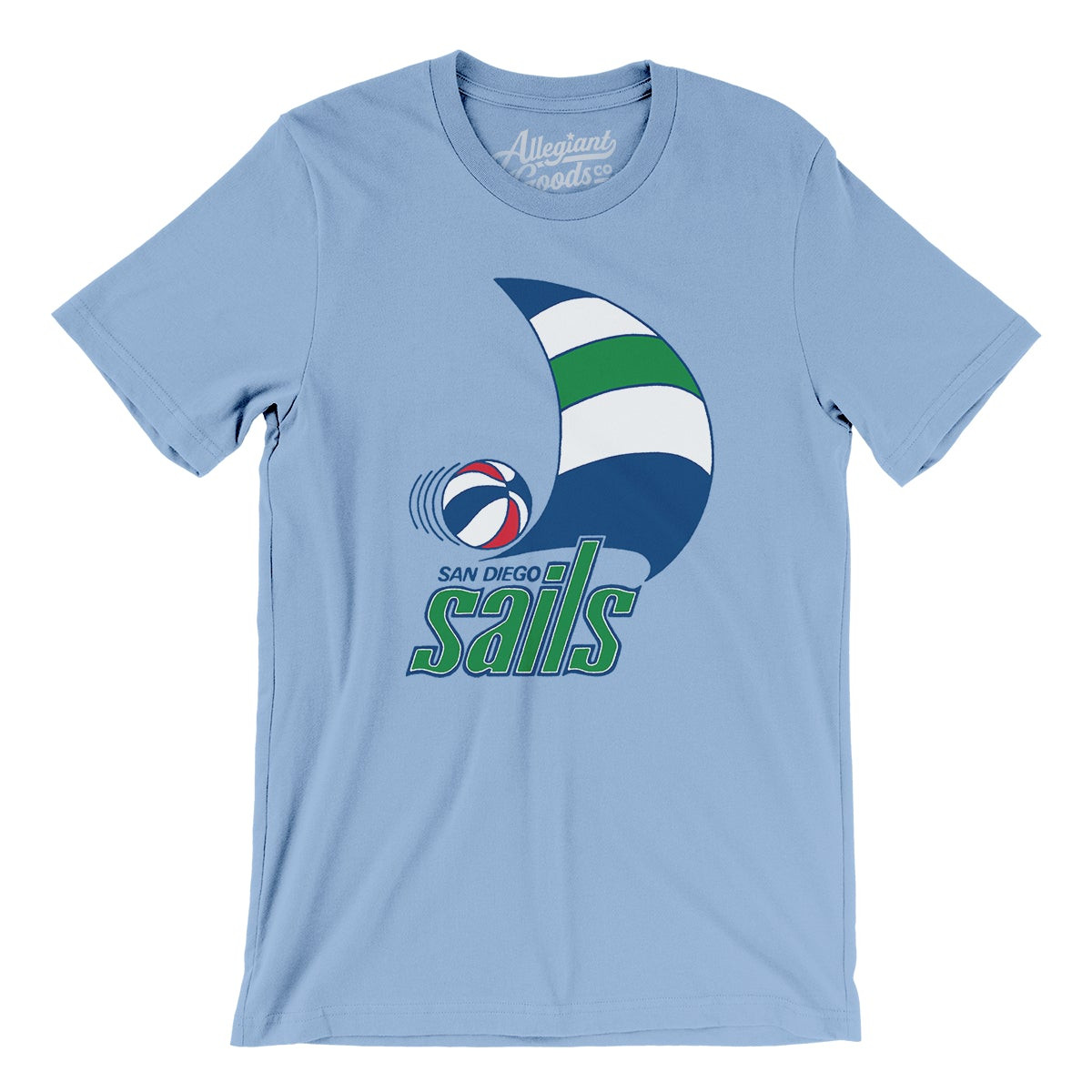 San Diego Sails Basketball Men/Unisex T-Shirt