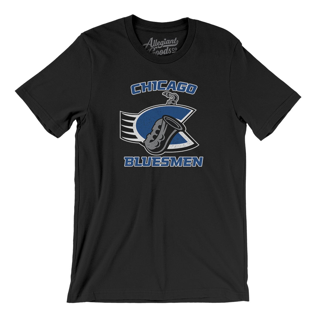 Chicago Bluesmen Roller Hockey Men/Unisex T-Shirt