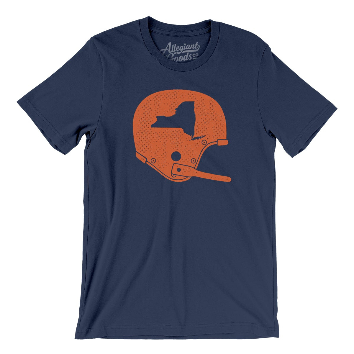 New York Vintage Football Helmet Men/Unisex T-Shirt