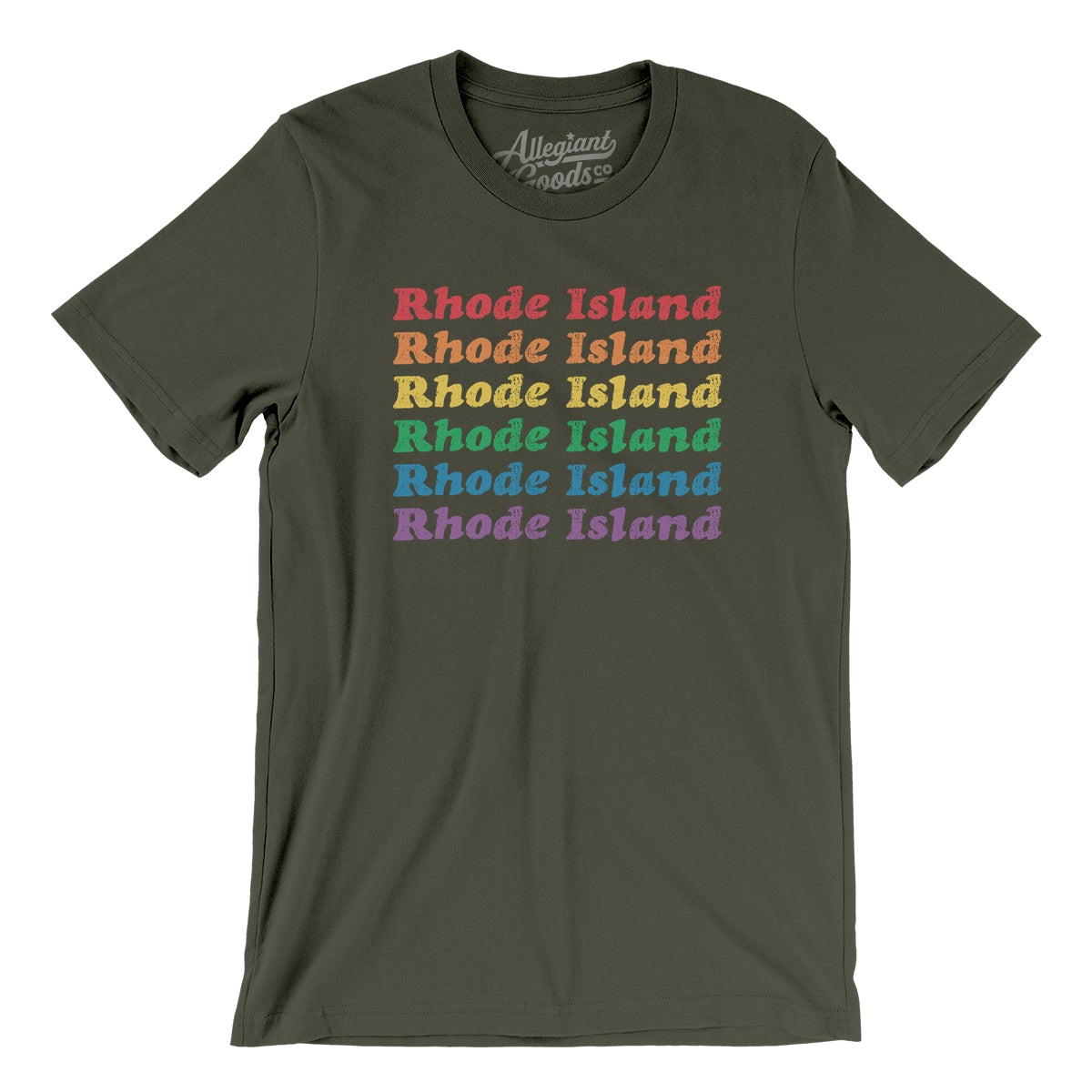 Rhode Island Pride Men/Unisex T-Shirt