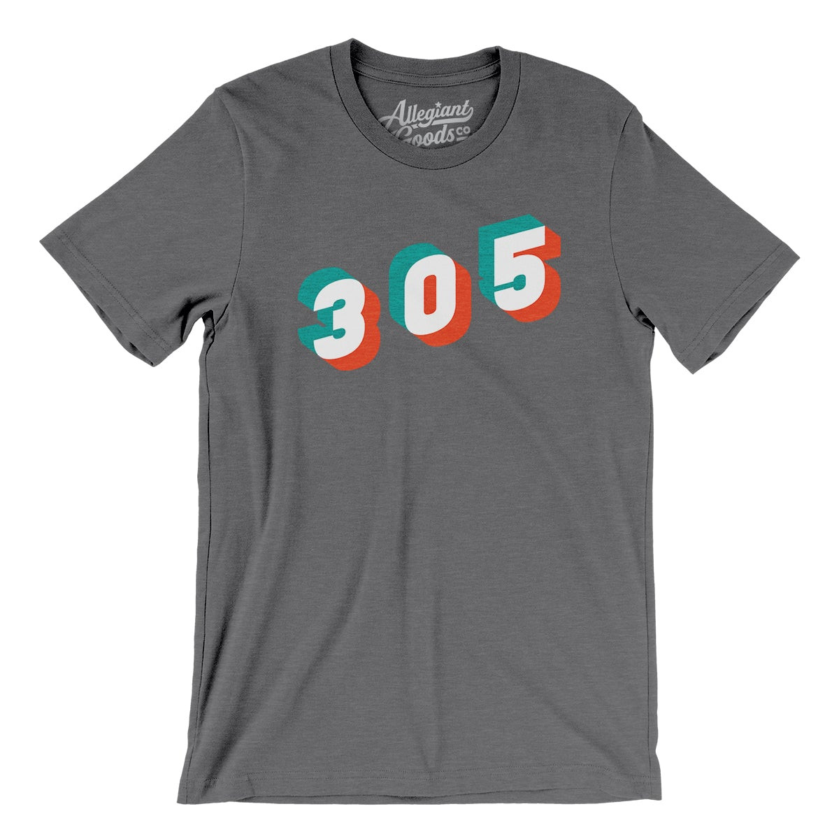 Miami 305 Area Code Men/Unisex T-Shirt