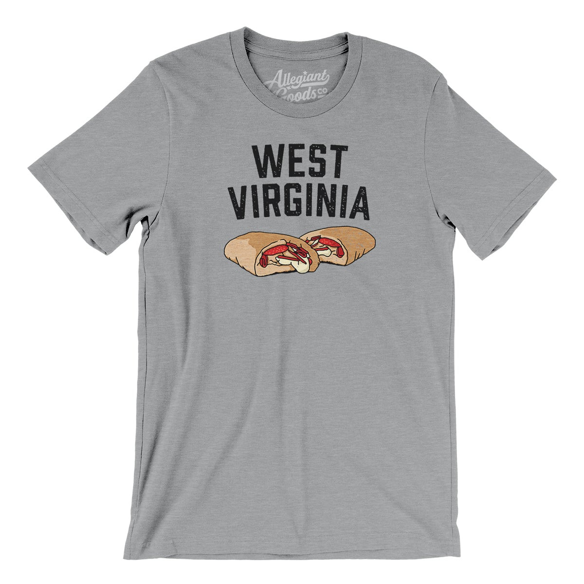 West Virginia Pepperoni Roll Men/Unisex T-Shirt