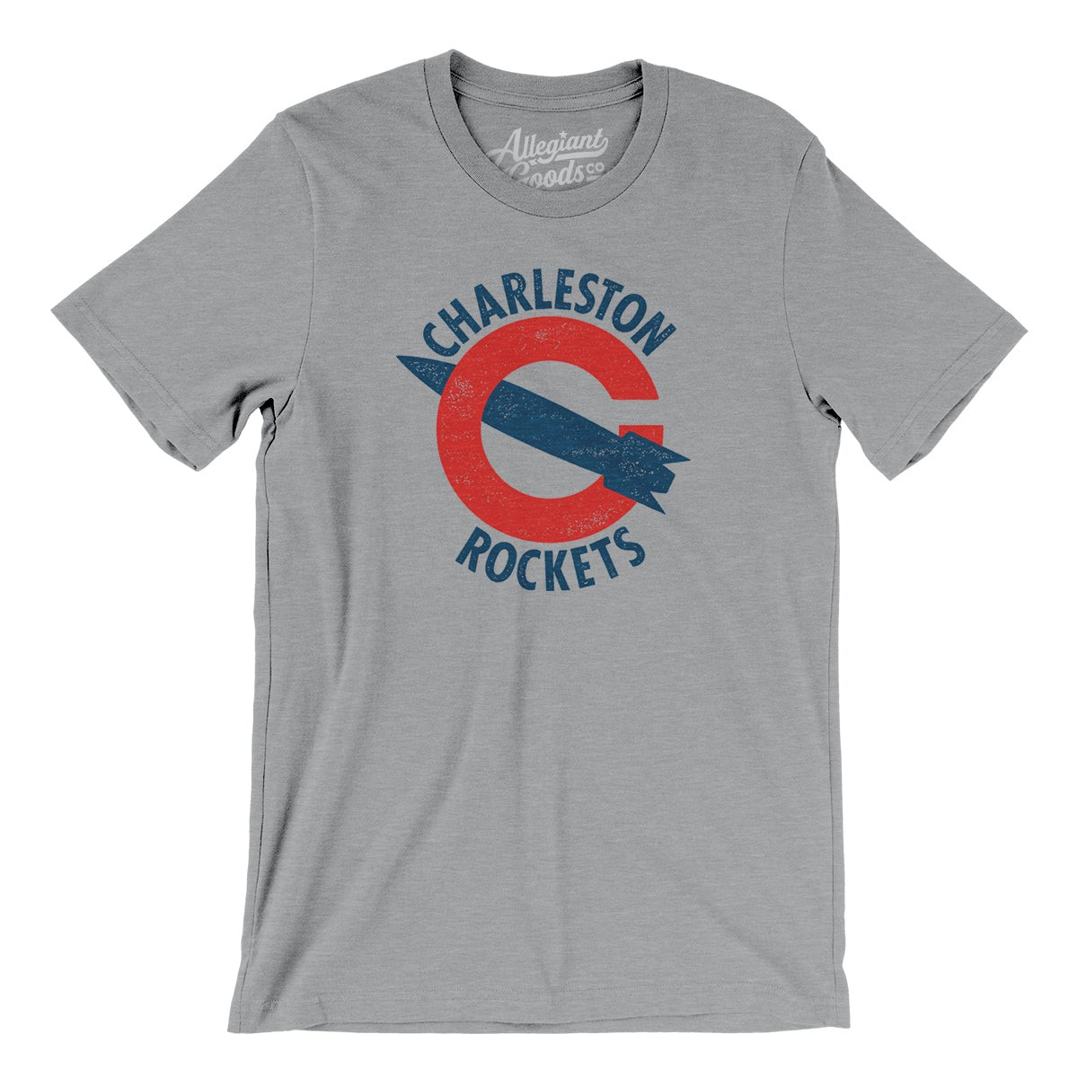 Charleston Rockets Football Men/Unisex T-Shirt