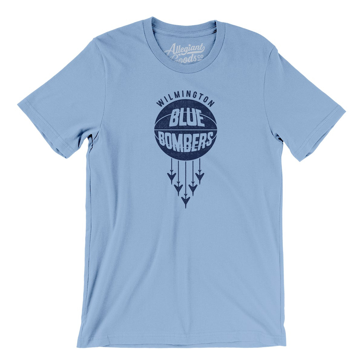 Wilmington Blue Bombers Basketball Men/Unisex T-Shirt