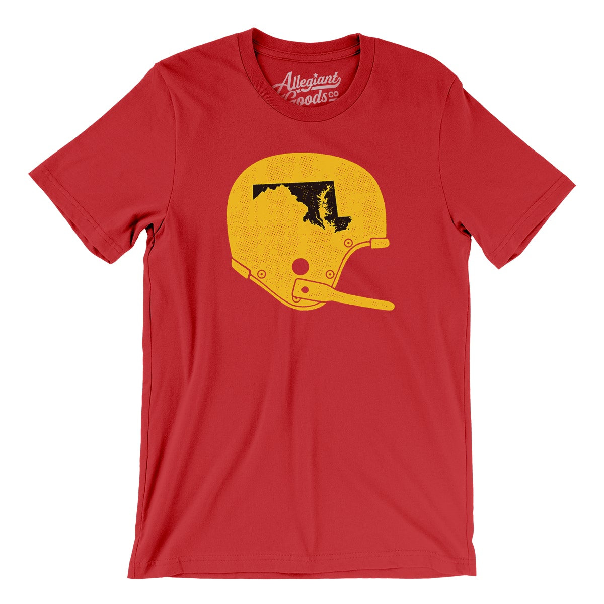 Maryland Vintage Football Helmet Men/Unisex T-Shirt