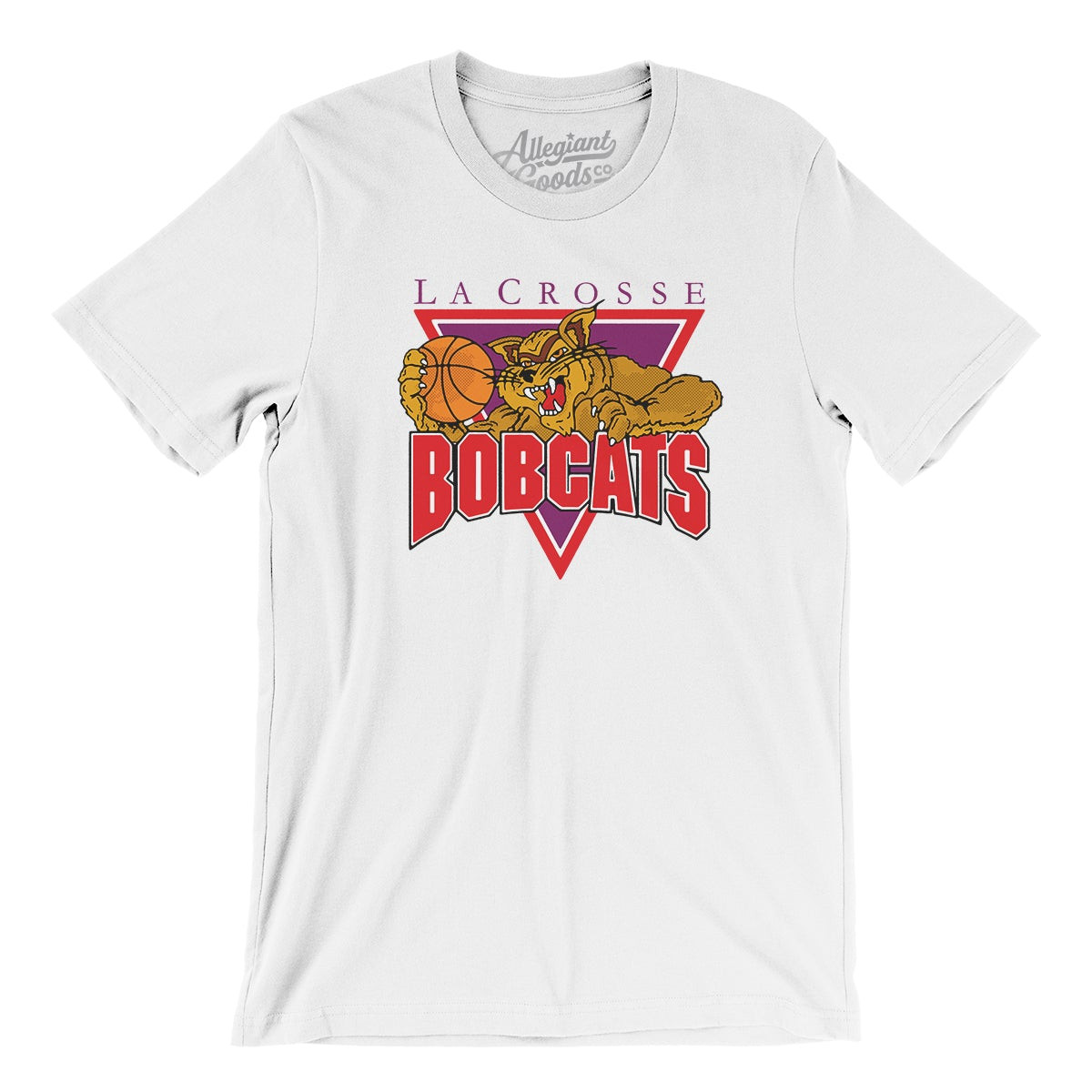 La Crosse Bobcats Basketball Men/Unisex T-Shirt