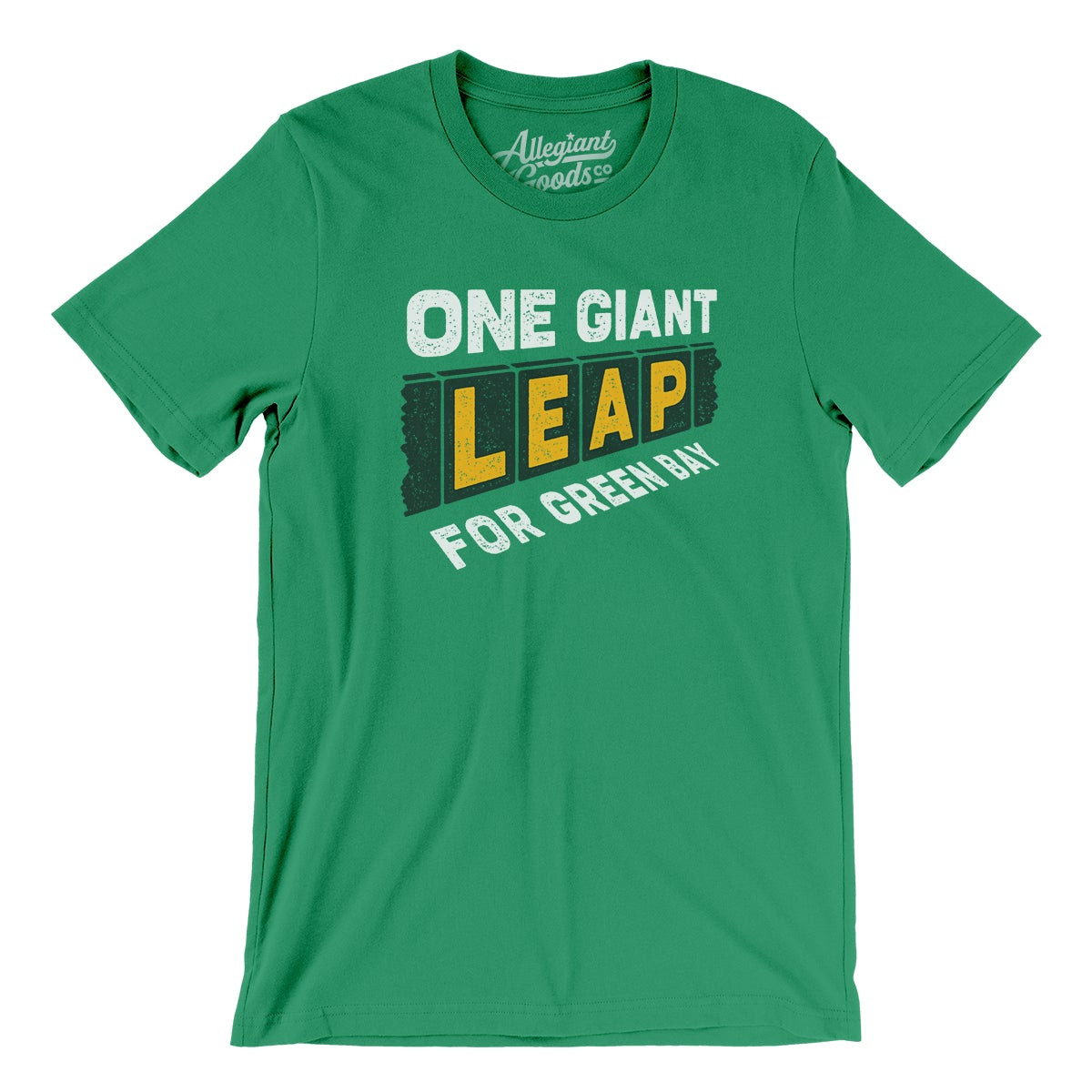 One Giant Leap For Green Bay Men/Unisex T-Shirt