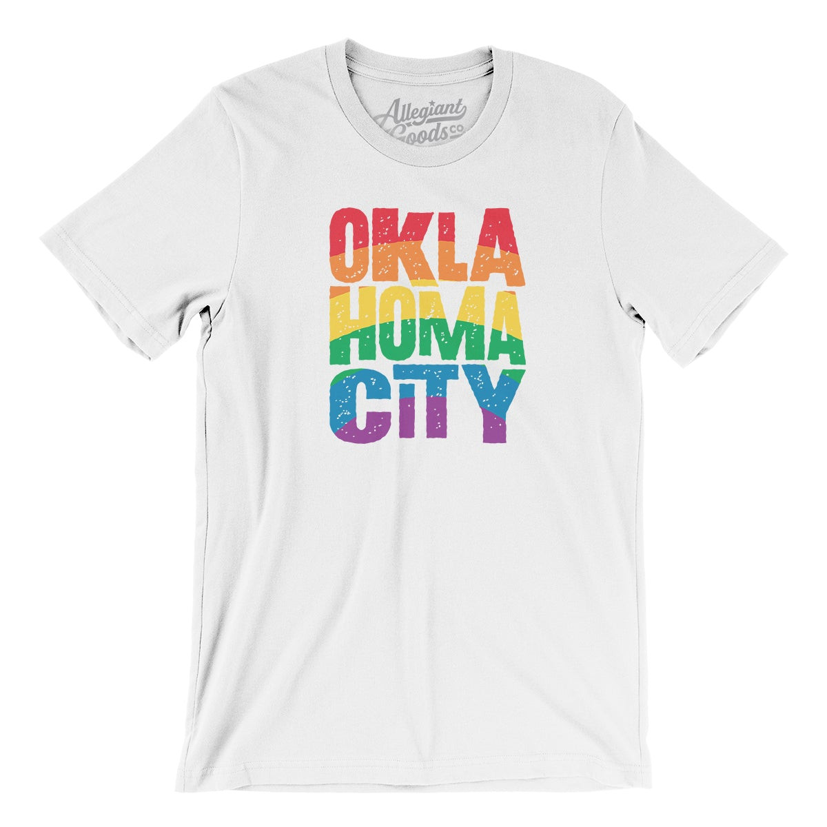 Oklahoma City Oklahoma Pride Men/Unisex T-Shirt