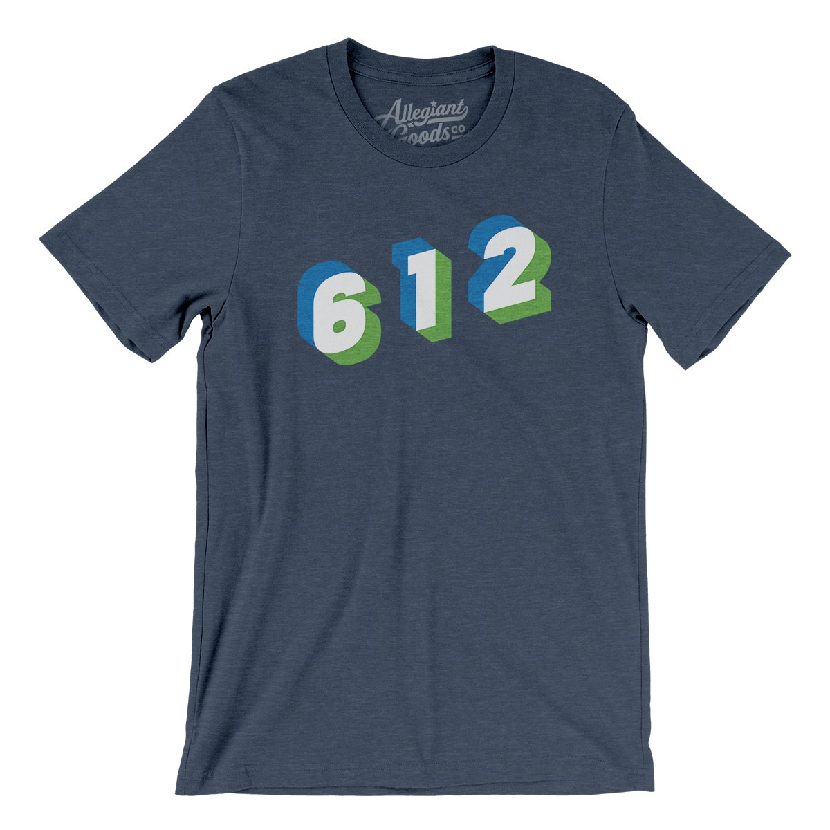 Minneapolis 612 Area Code Men/Unisex T-Shirt