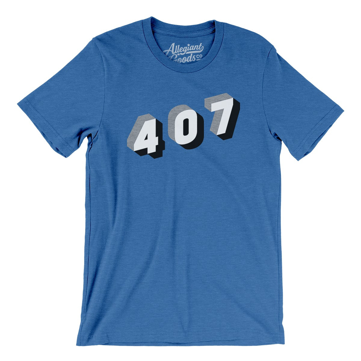 Orlando 407 Area Code Men/Unisex T-Shirt